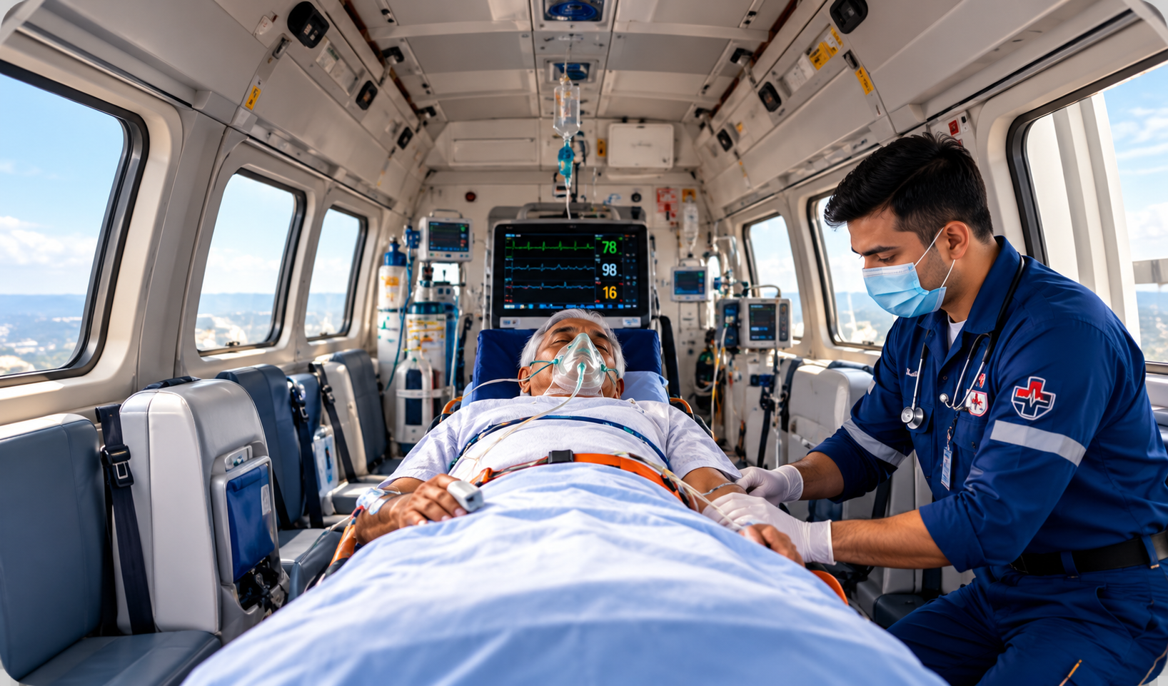 Hospital-to-Hospital Air Ambulance Transfer