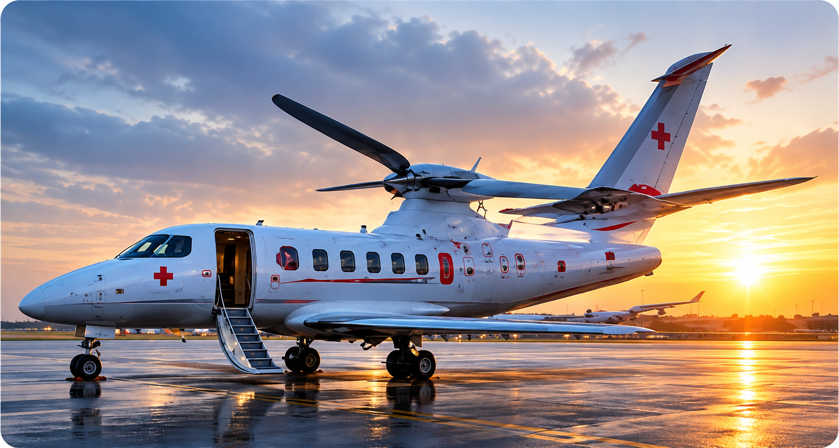 Air ambulance aircraft