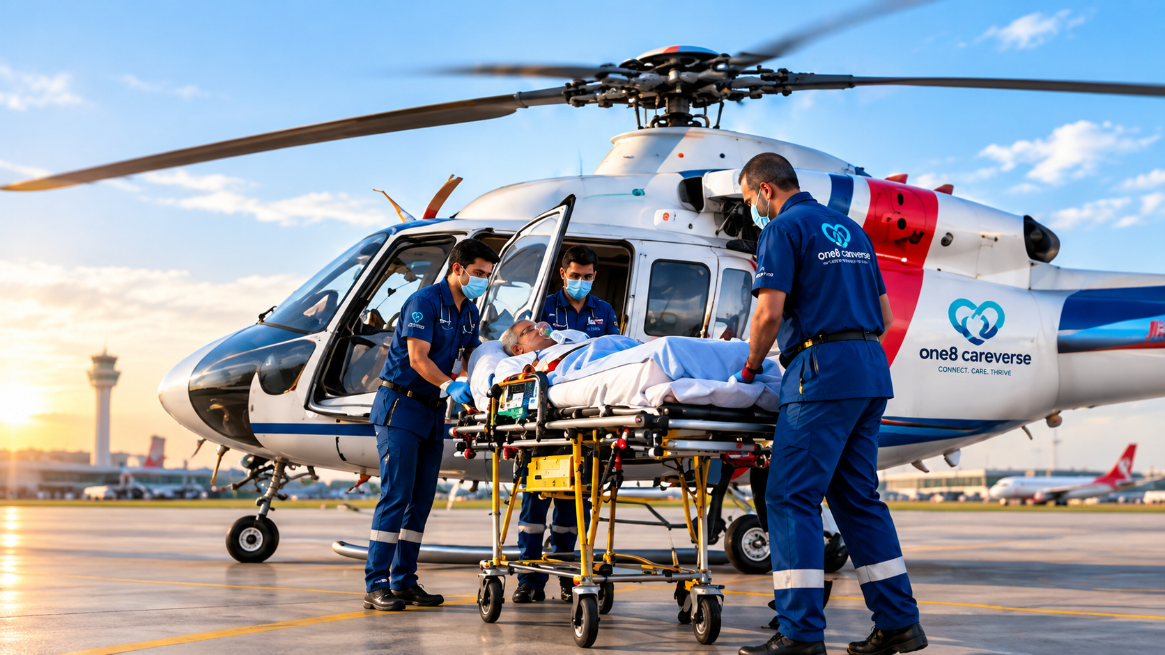 One8 Air Ambulance Service in India